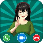 Sakura Video Call Prank icon