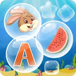 Bubble popping game for baby icon