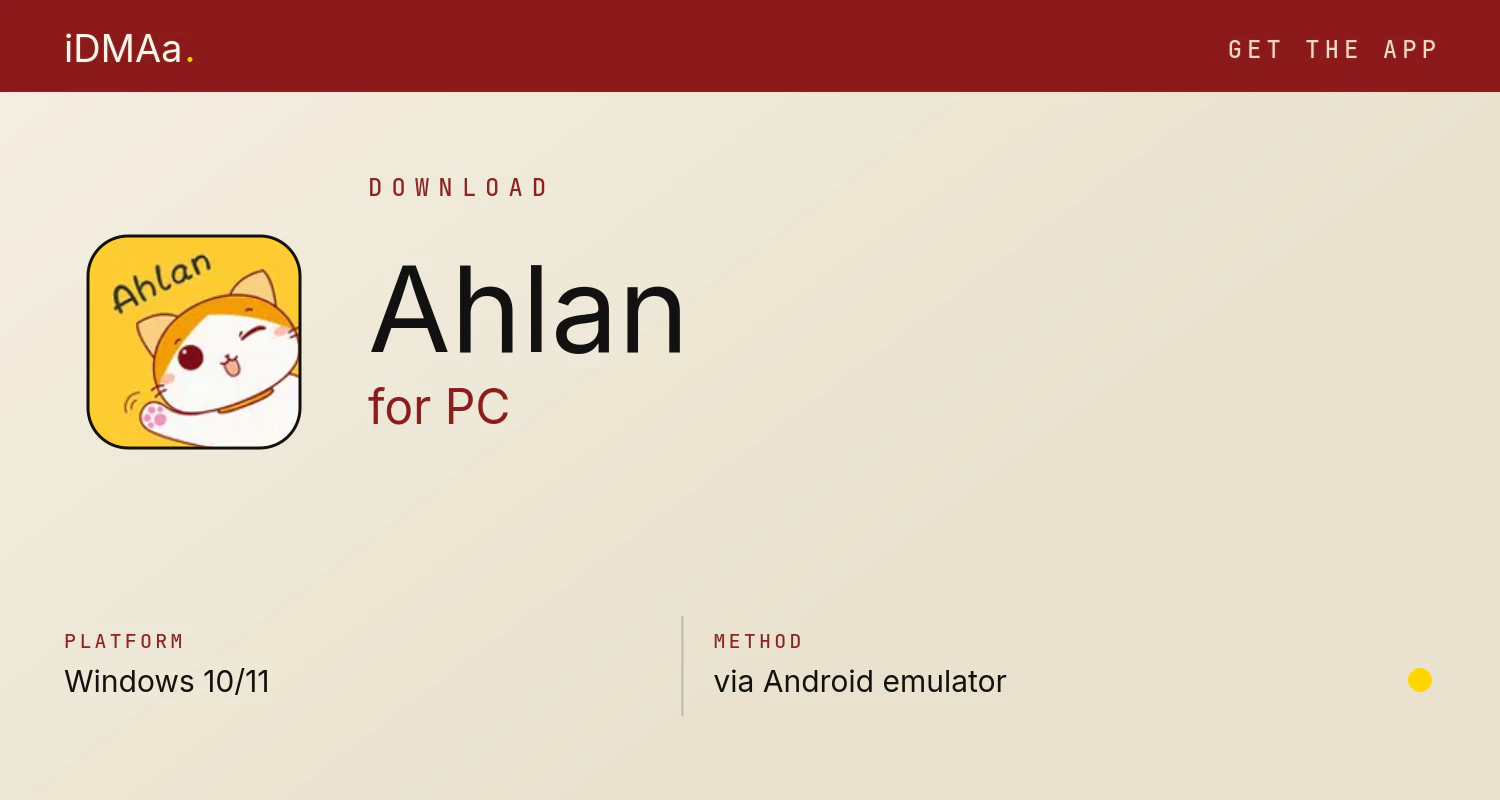 Download Ahlan for PC Download Ahlan for PC