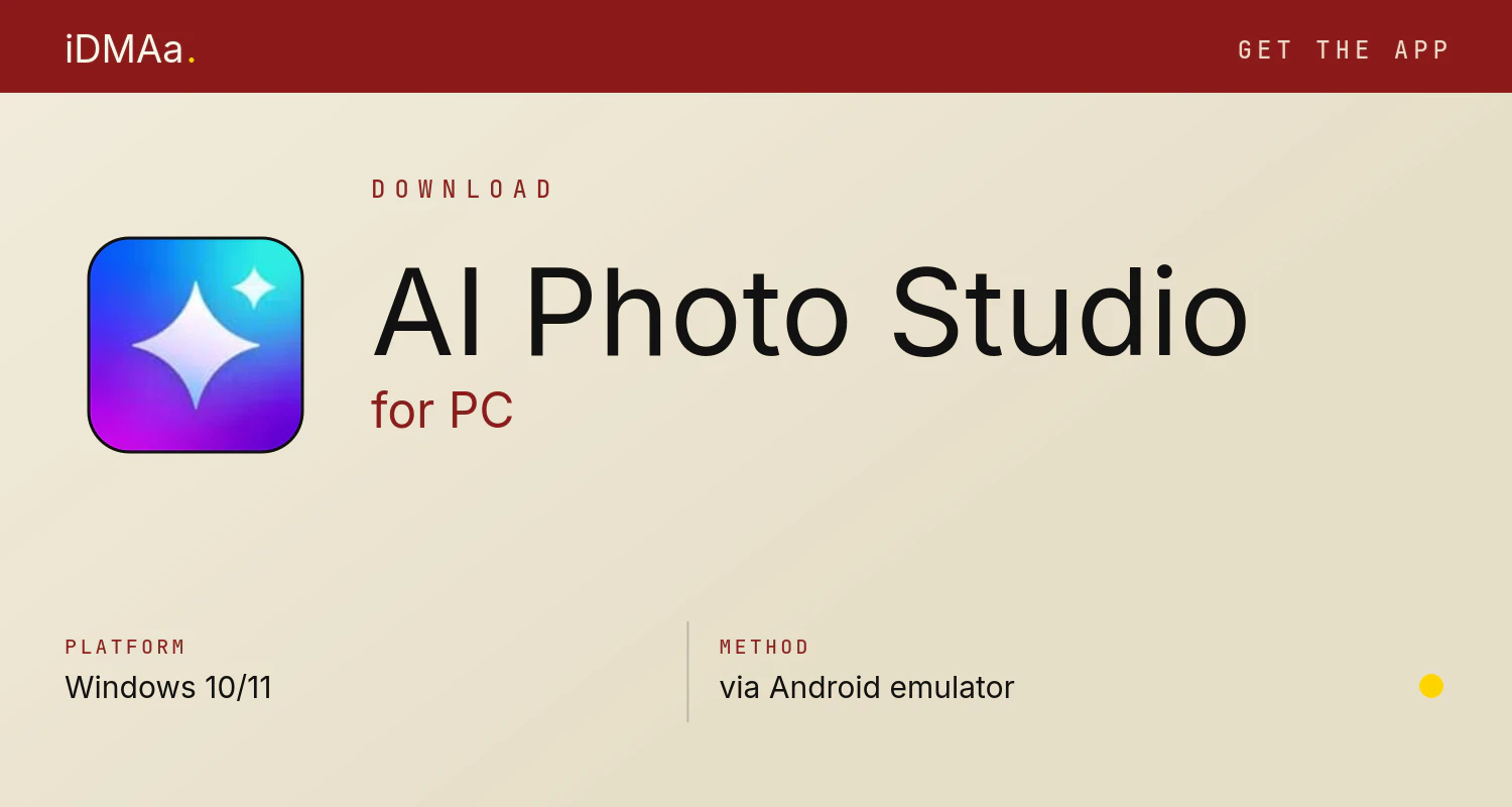 Download AI Photo Studio for PC
