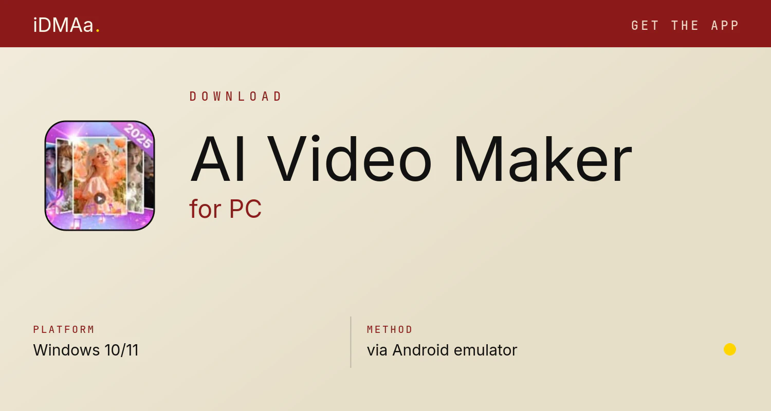 Download AI Video Maker for PC