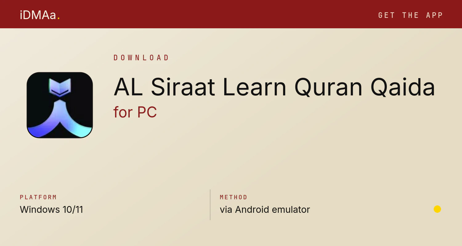 Download AL Siraat: Learn Quran & Qaida for PC Download AL Siraat: Learn Quran & Qaida for PC