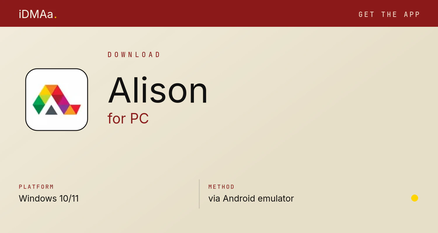 Download Alison for PC