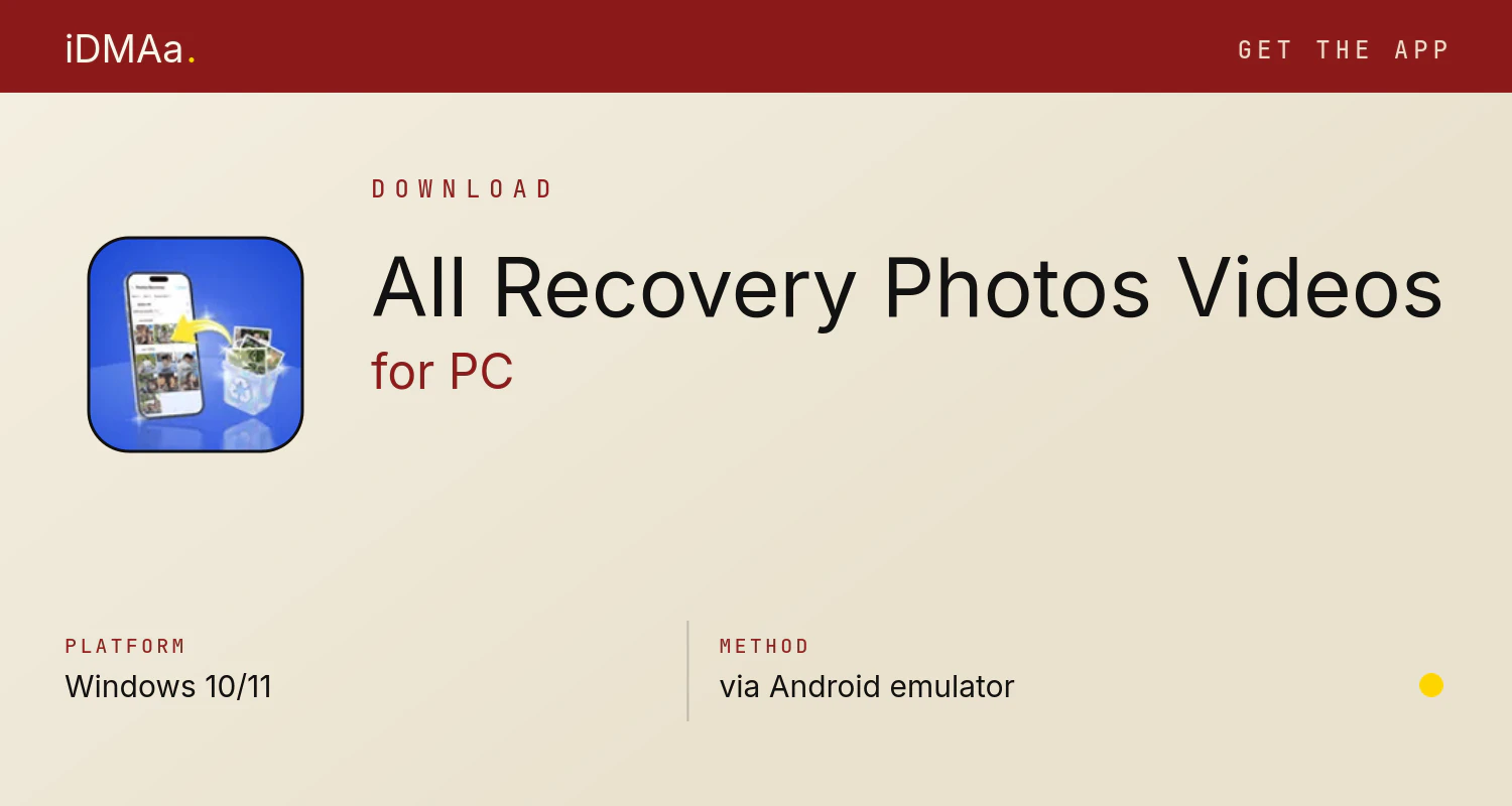 Download All Recovery - Photos, Videos for PC Download All Recovery - Photos, Videos for PC