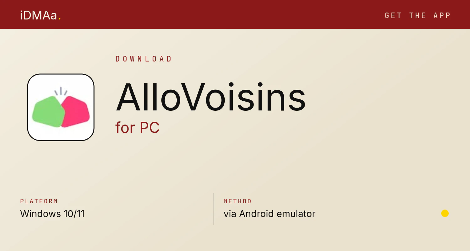 Download AlloVoisins for PC