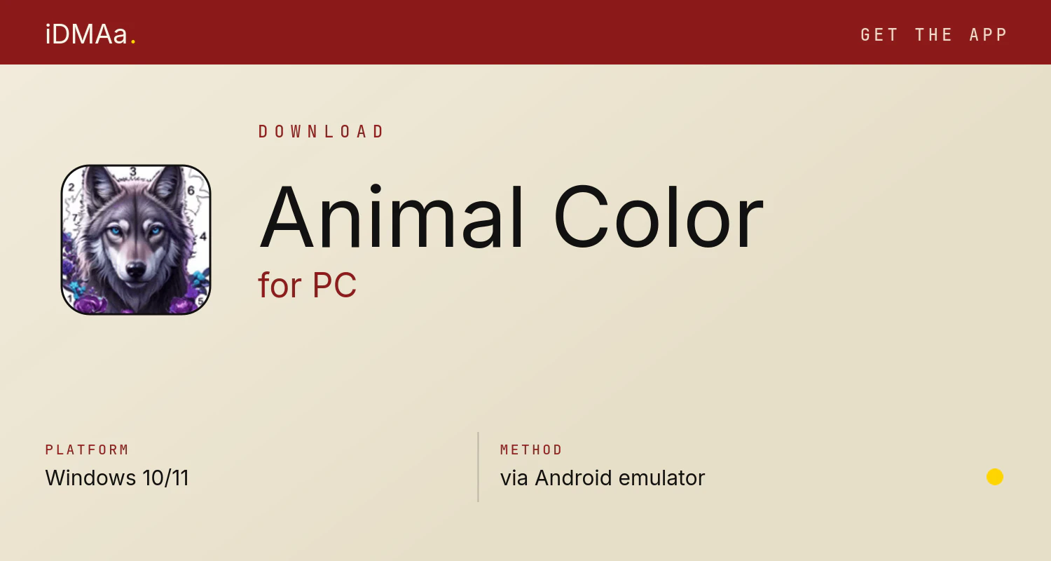 Download Animal Color for PC Download Animal Color for PC