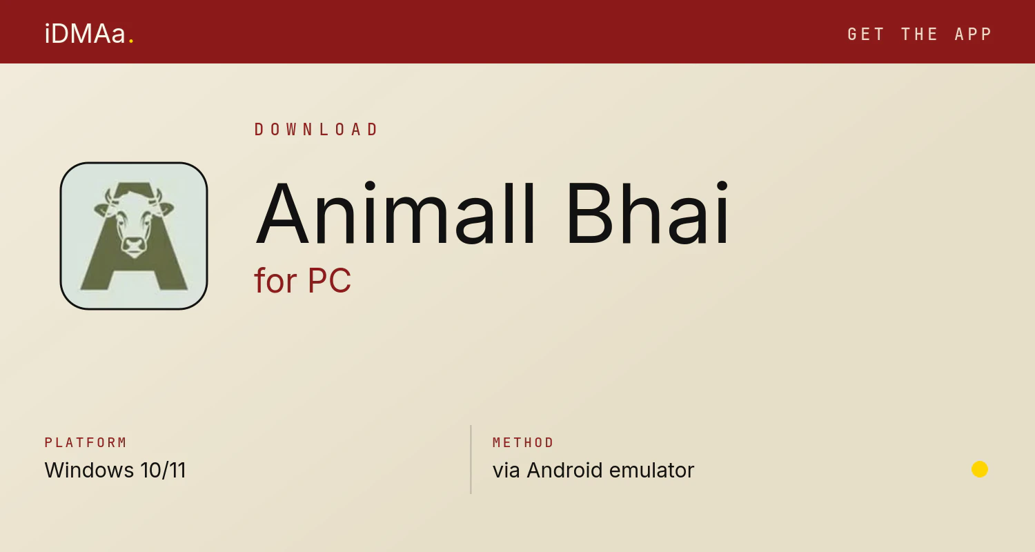Download Animall Bhai for PC Download Animall Bhai for PC