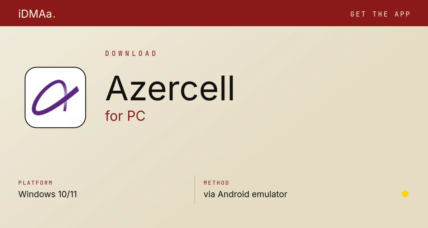 Download Azercell for PC Download Azercell for PC