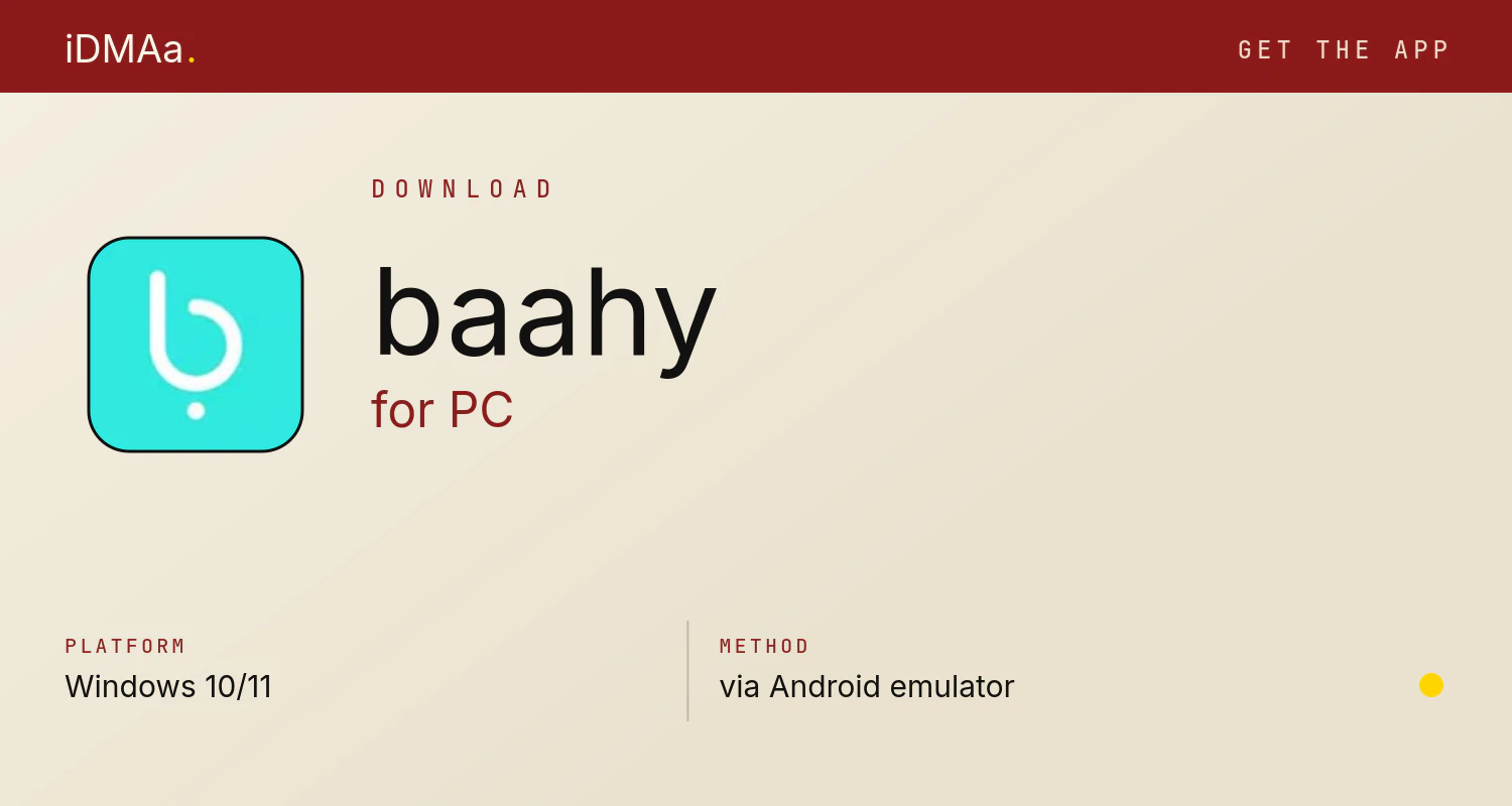 Download baahy for PC