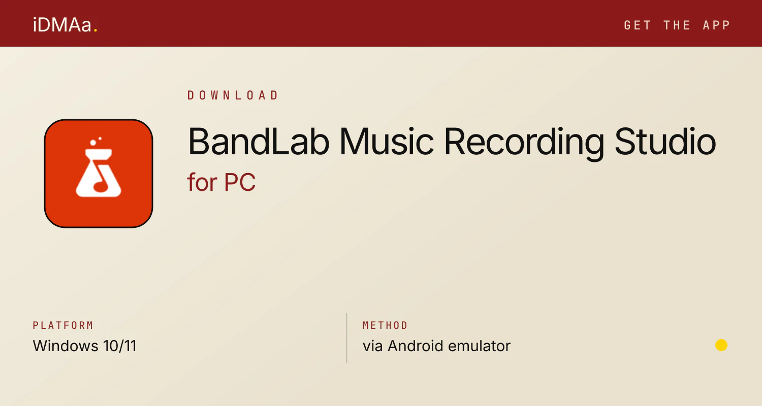 Download BandLab – Music Recording Studio & Social Network for PC Download BandLab – Music Recording Studio & Social Network for PC