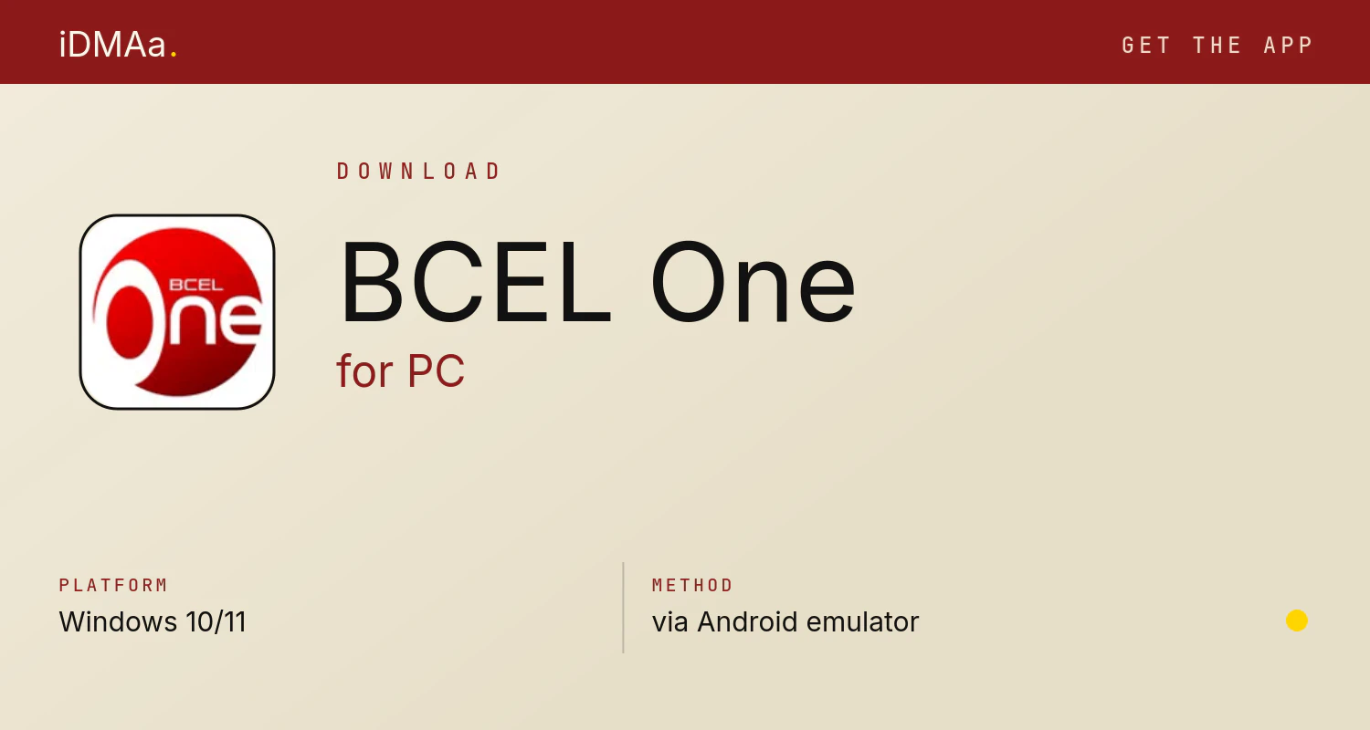 Download BCEL One for PC
