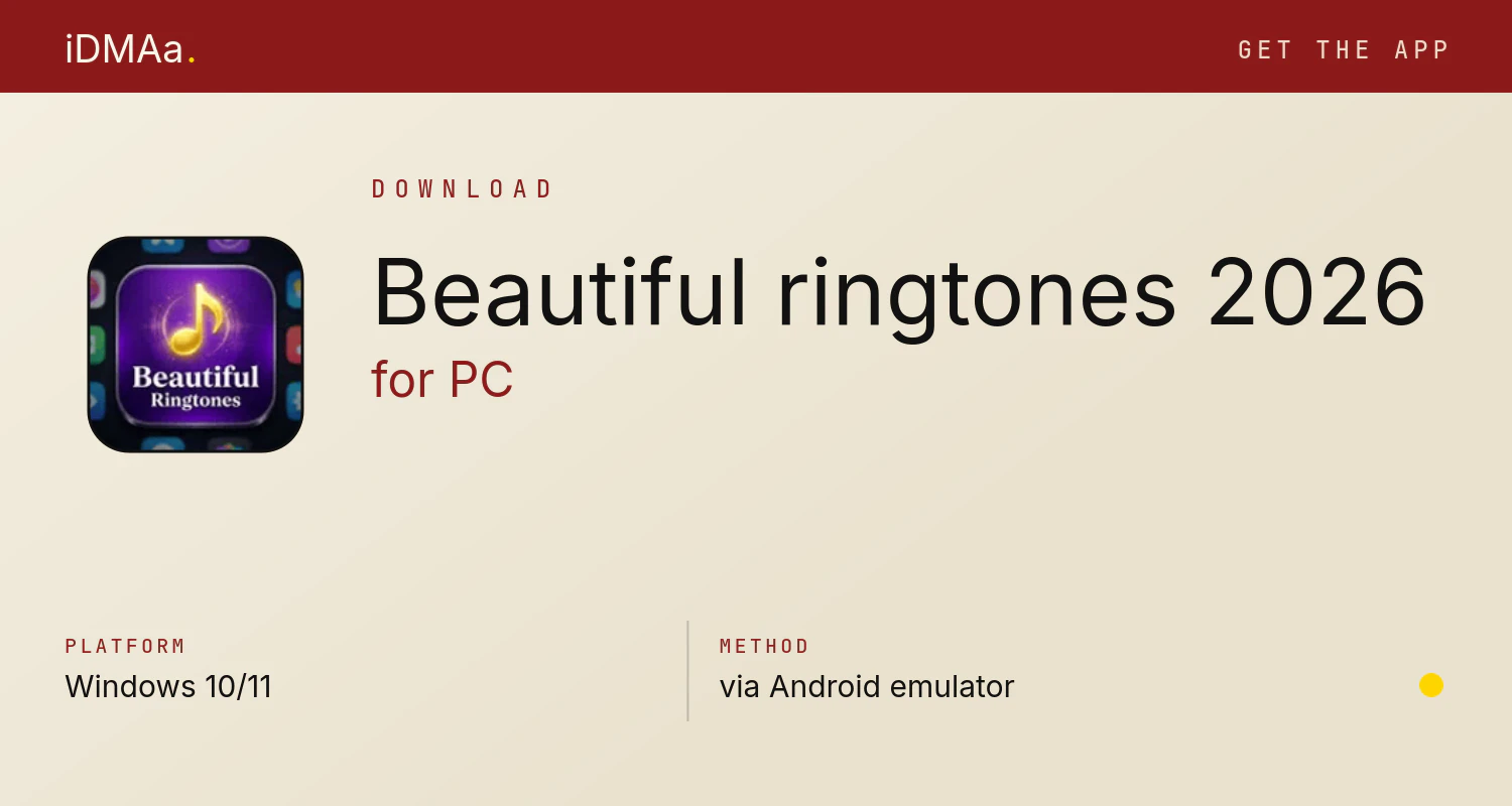 Download Beautiful ringtones 2026 for PC