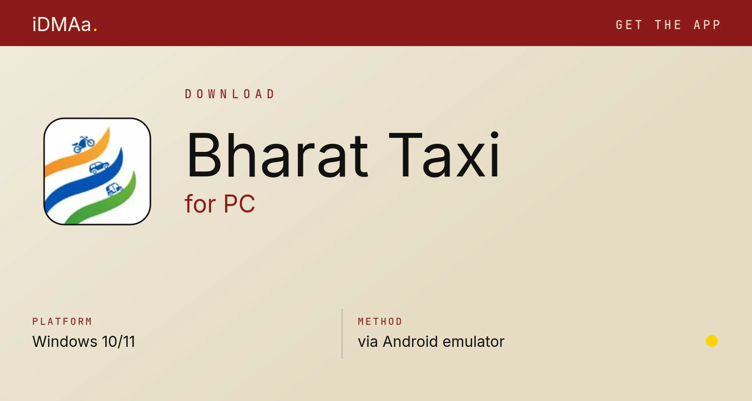 Download Bharat Taxi for PC
