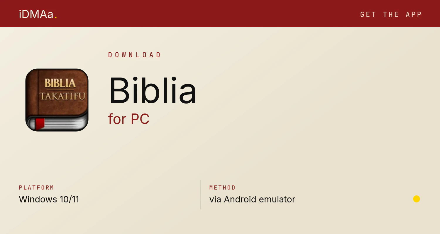 Download Biblia for PC Download Biblia for PC