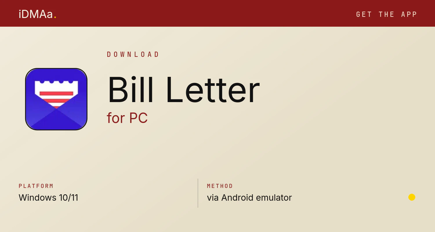 Download Bill Letter for PC Download Bill Letter for PC