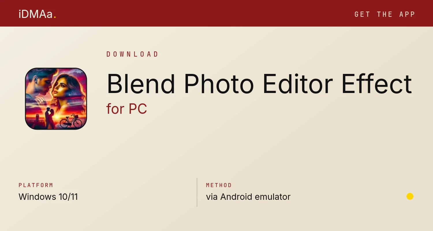 Download Blend Photo Editor & Effect for PC