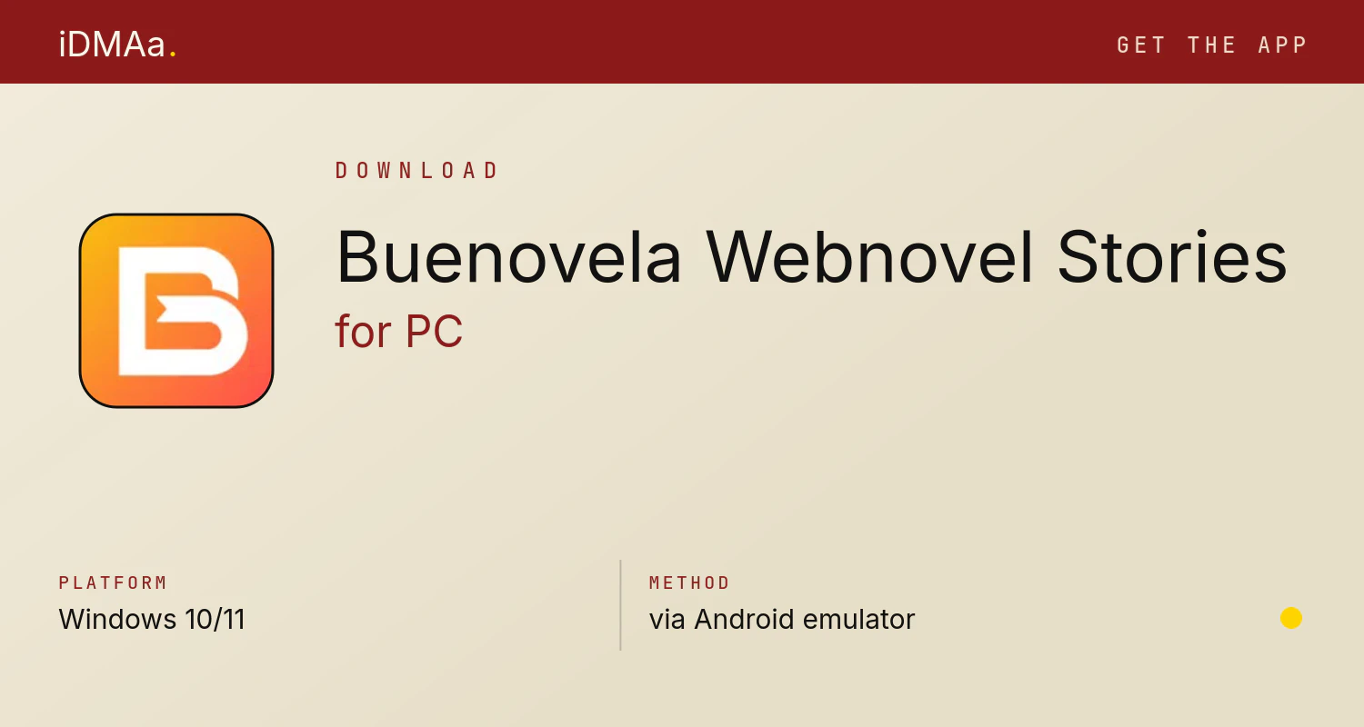 Download Buenovela - Webnovel & Stories for PC Download Buenovela - Webnovel & Stories for PC