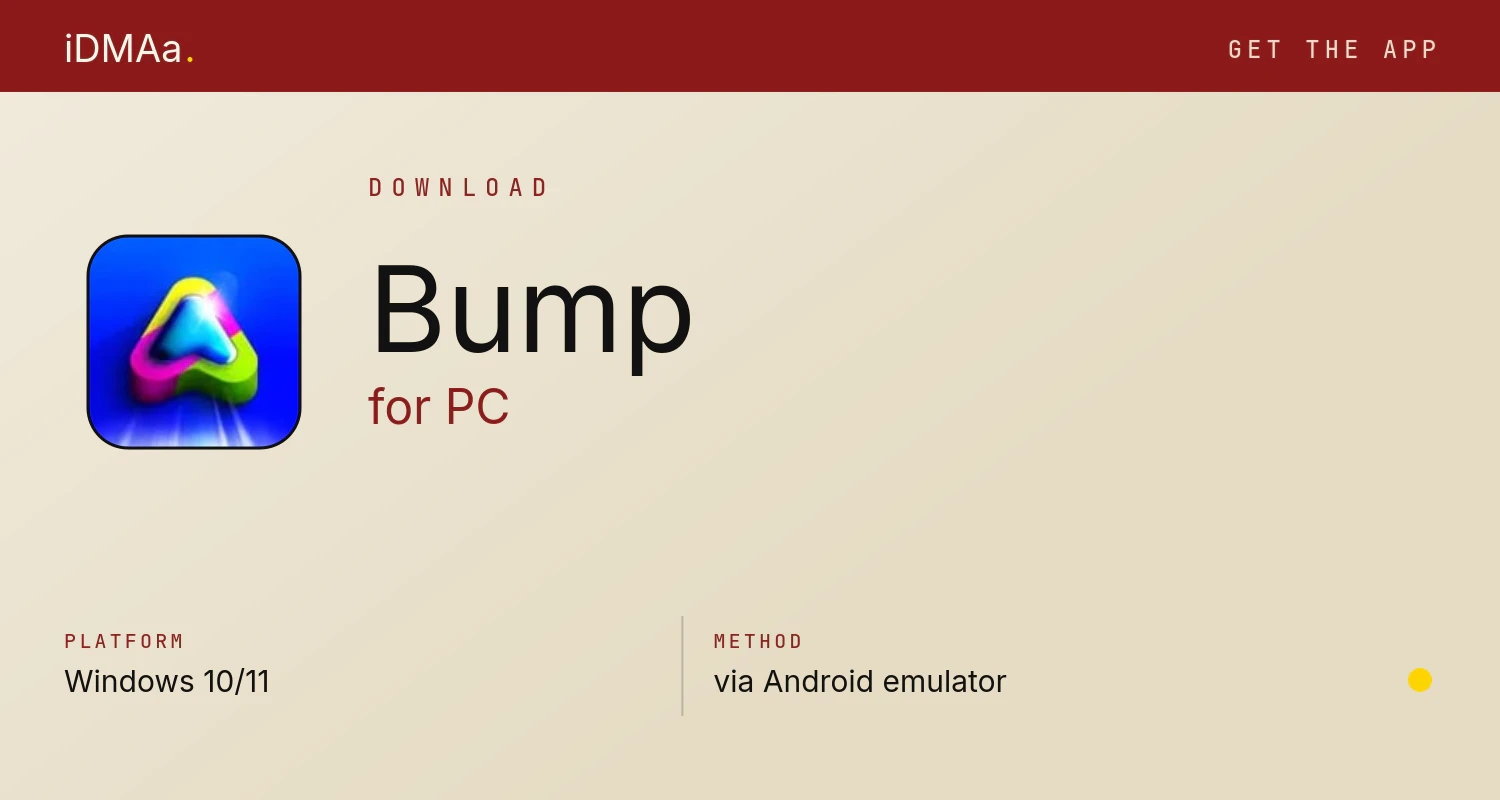 Download Bump for PC Download Bump for PC