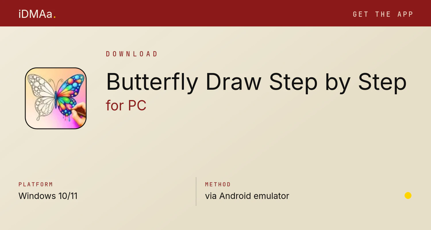 Download Butterfly Draw Step by Step for PC Download Butterfly Draw Step by Step for PC