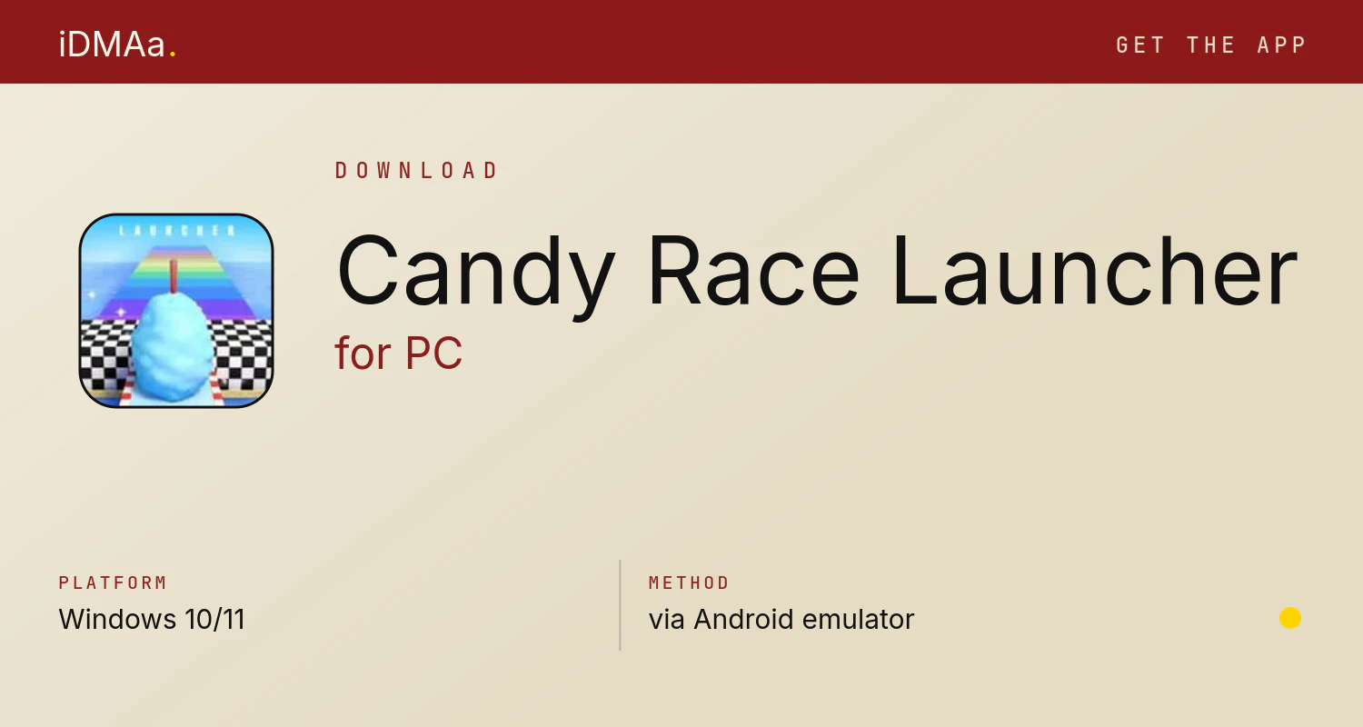 Download Candy Race Launcher for PC