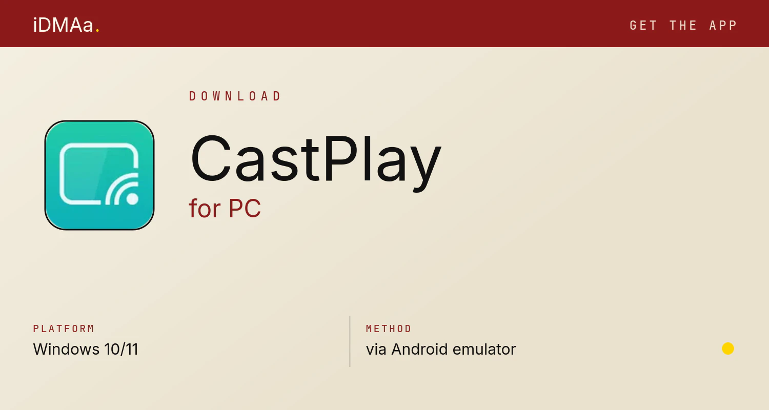 Download CastPlay for PC