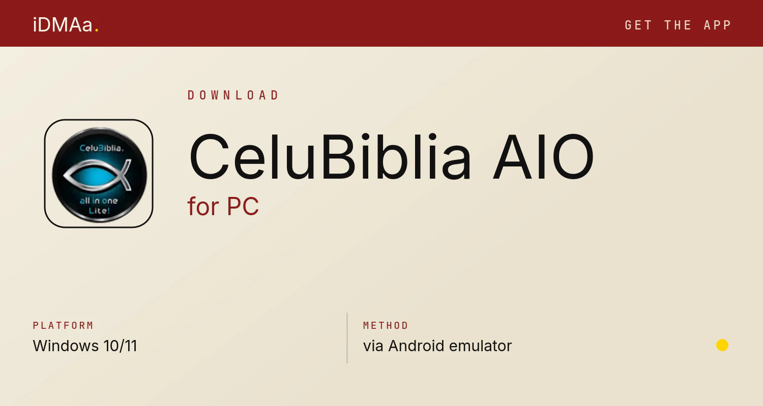 Download CeluBiblia AIO for PC