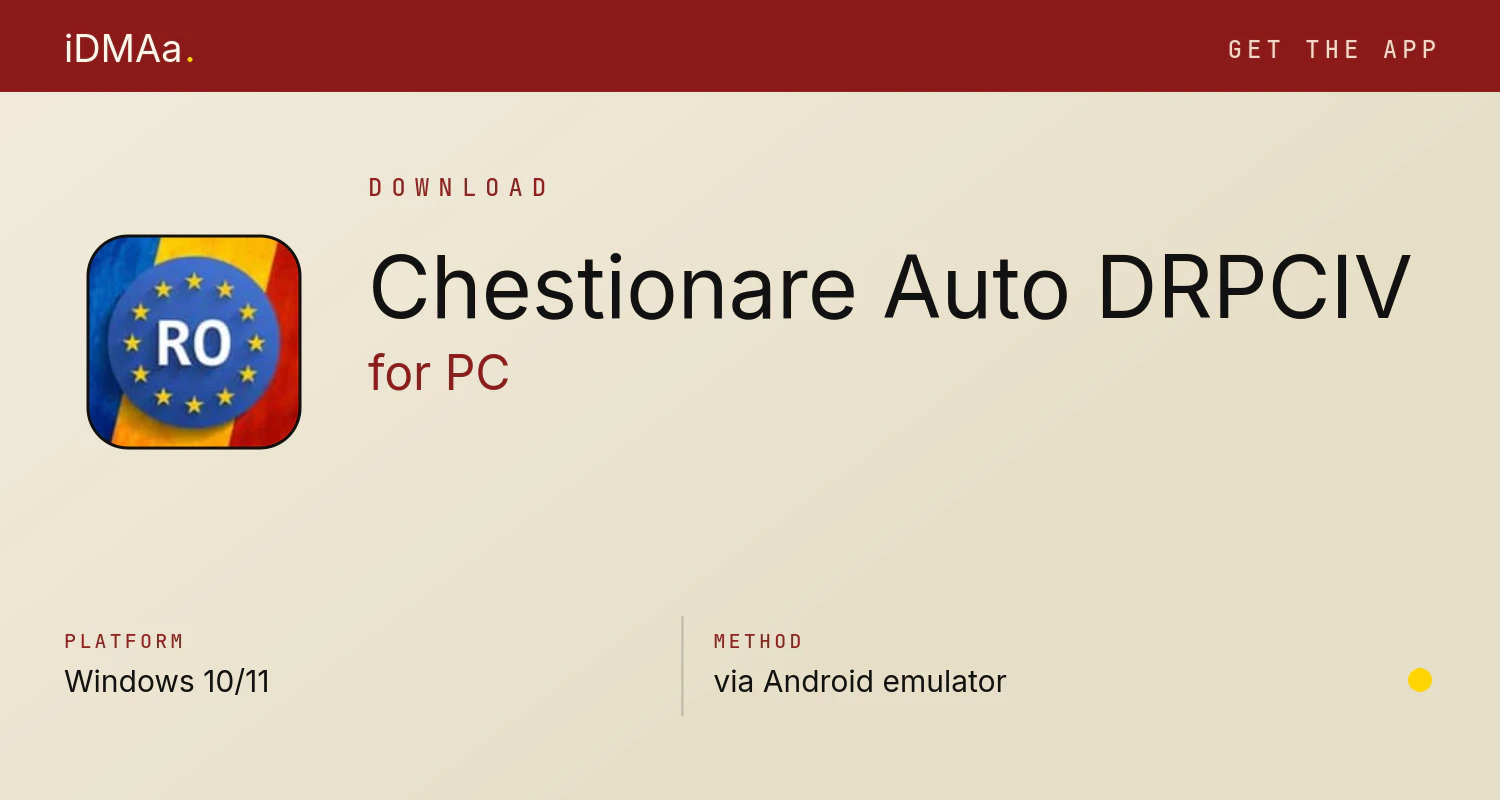 Download Chestionare Auto DRPCIV for PC