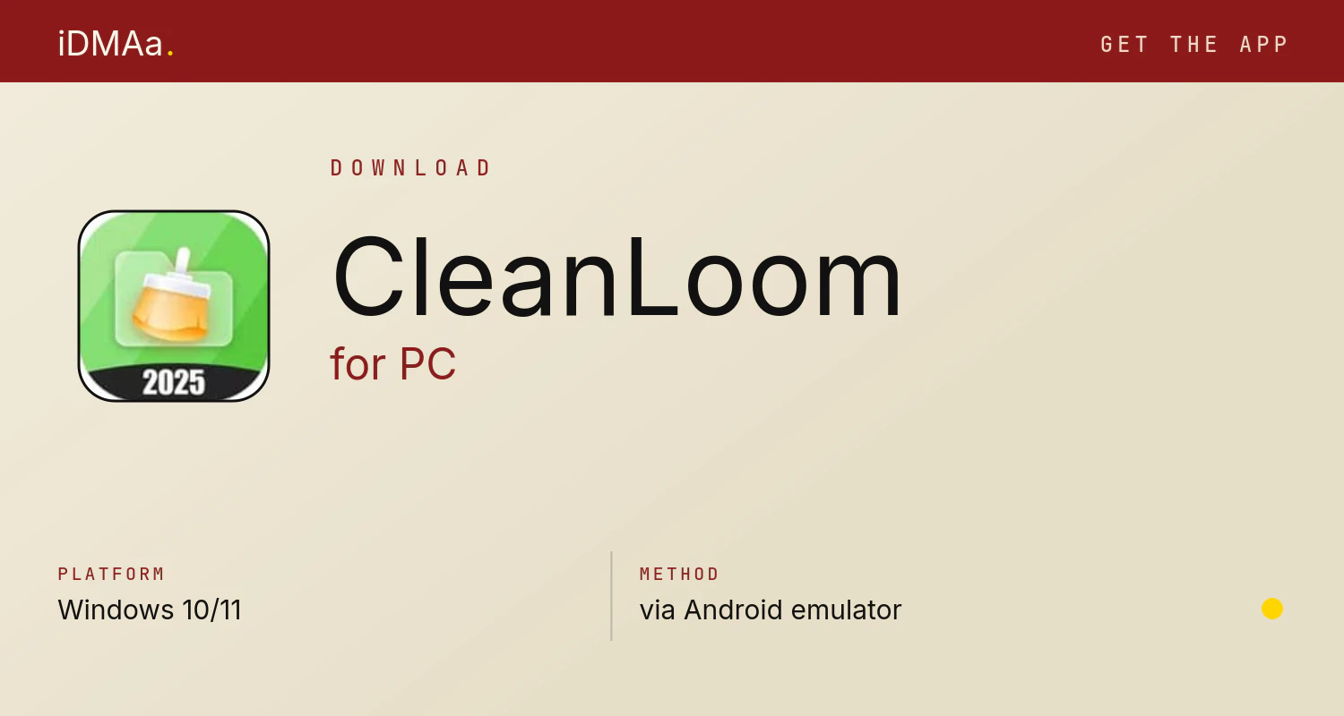 Download CleanLoom for PC