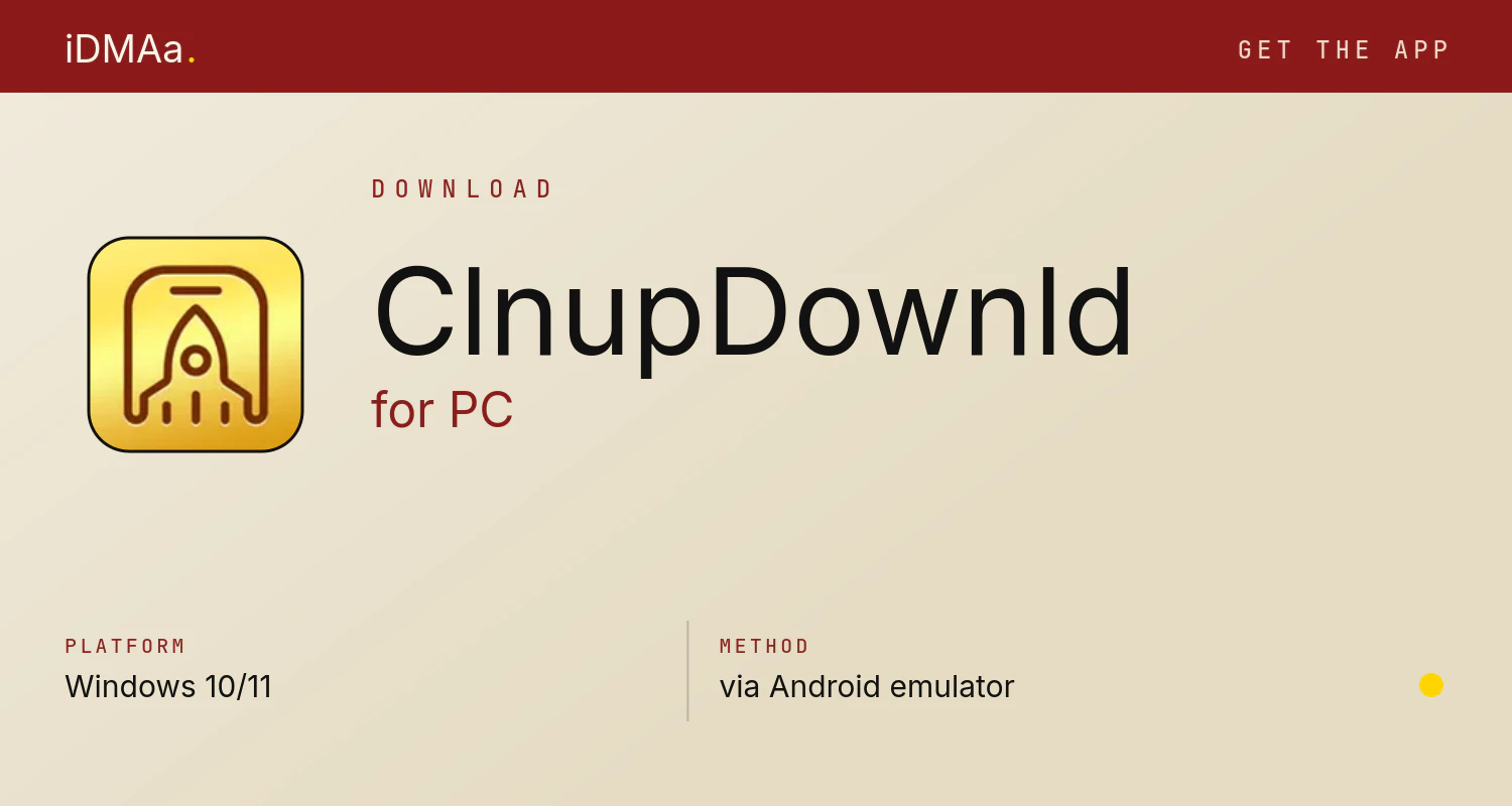Download ClnupDownld for PC Download ClnupDownld for PC