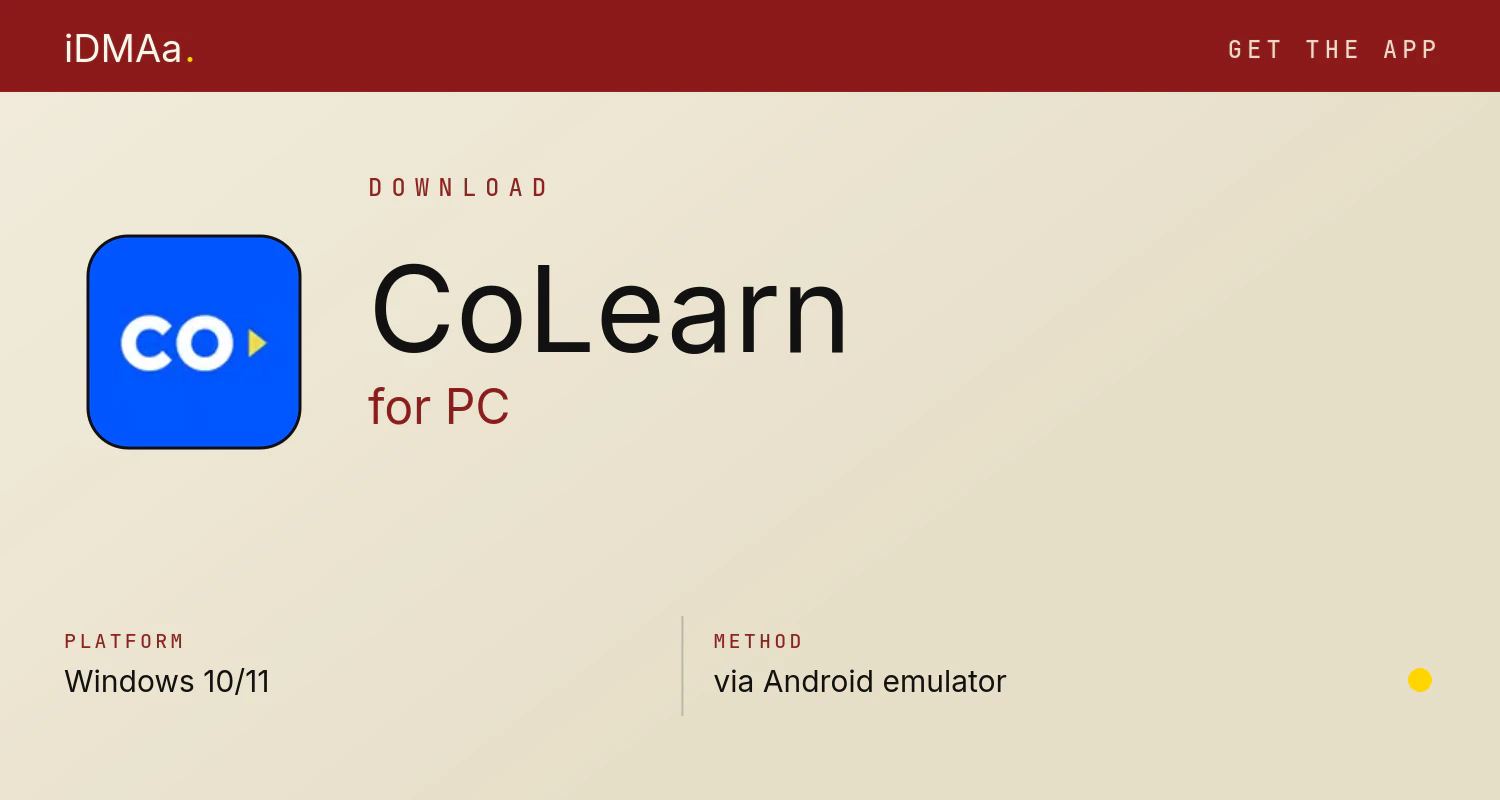 Download CoLearn for PC