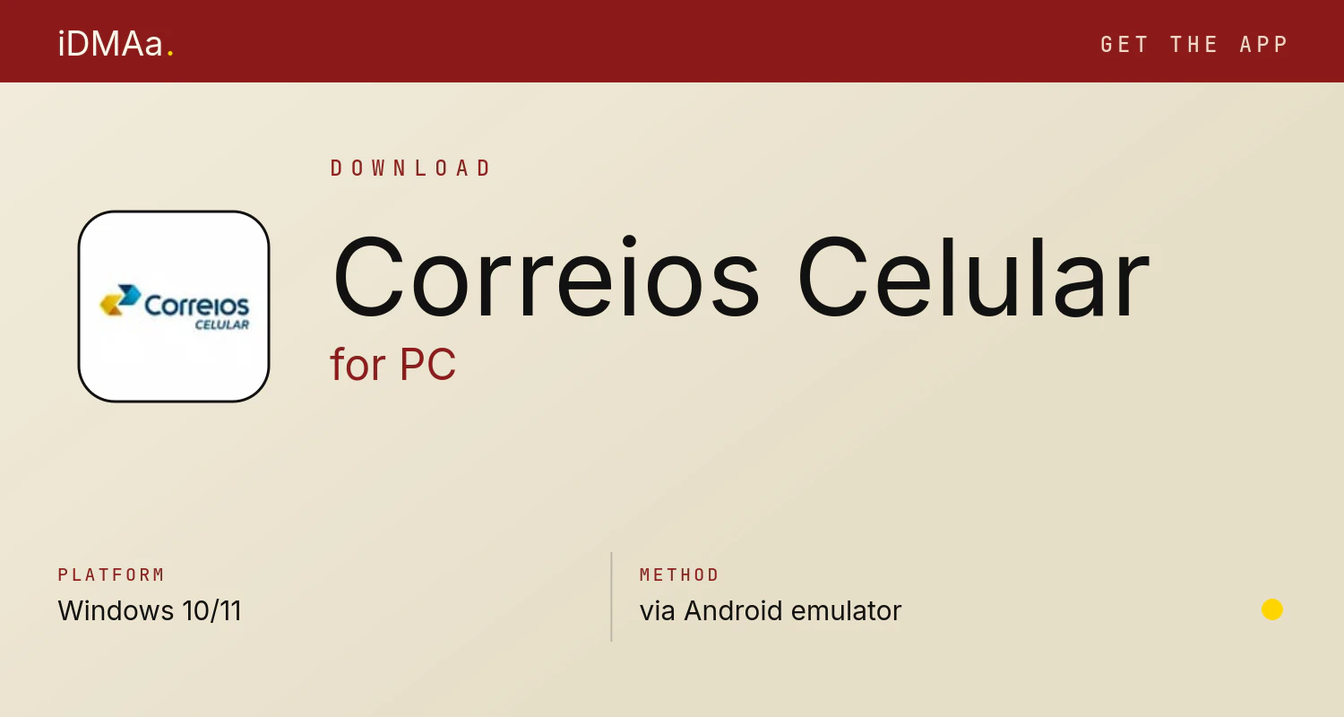 Download Correios Celular for PC