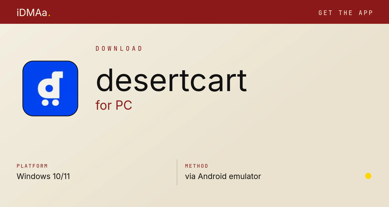 Download desertcart for PC
