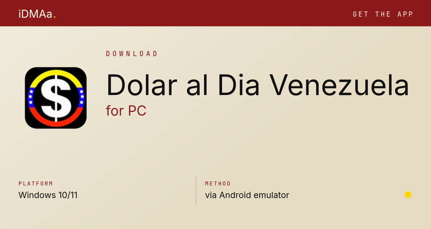 Download Dolar al Dia Venezuela for PC Download Dolar al Dia Venezuela for PC