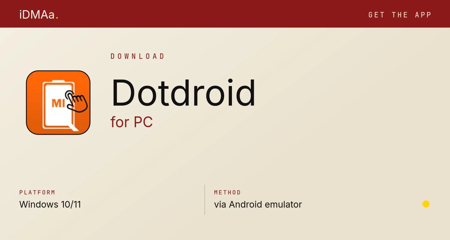 Download Dotdroid for PC
