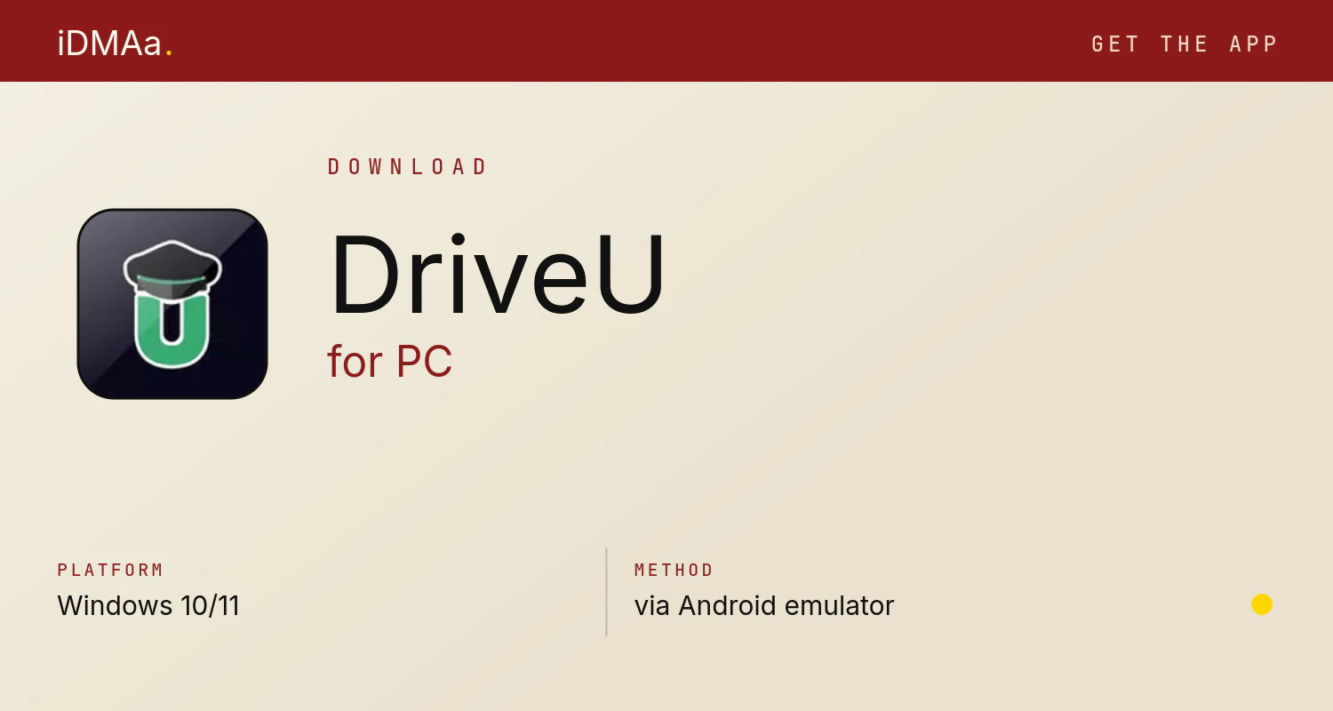 Download DriveU for PC