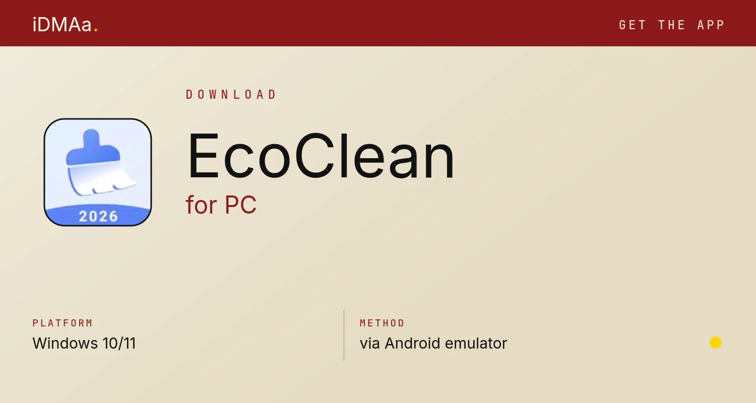 Download EcoClean for PC Download EcoClean for PC