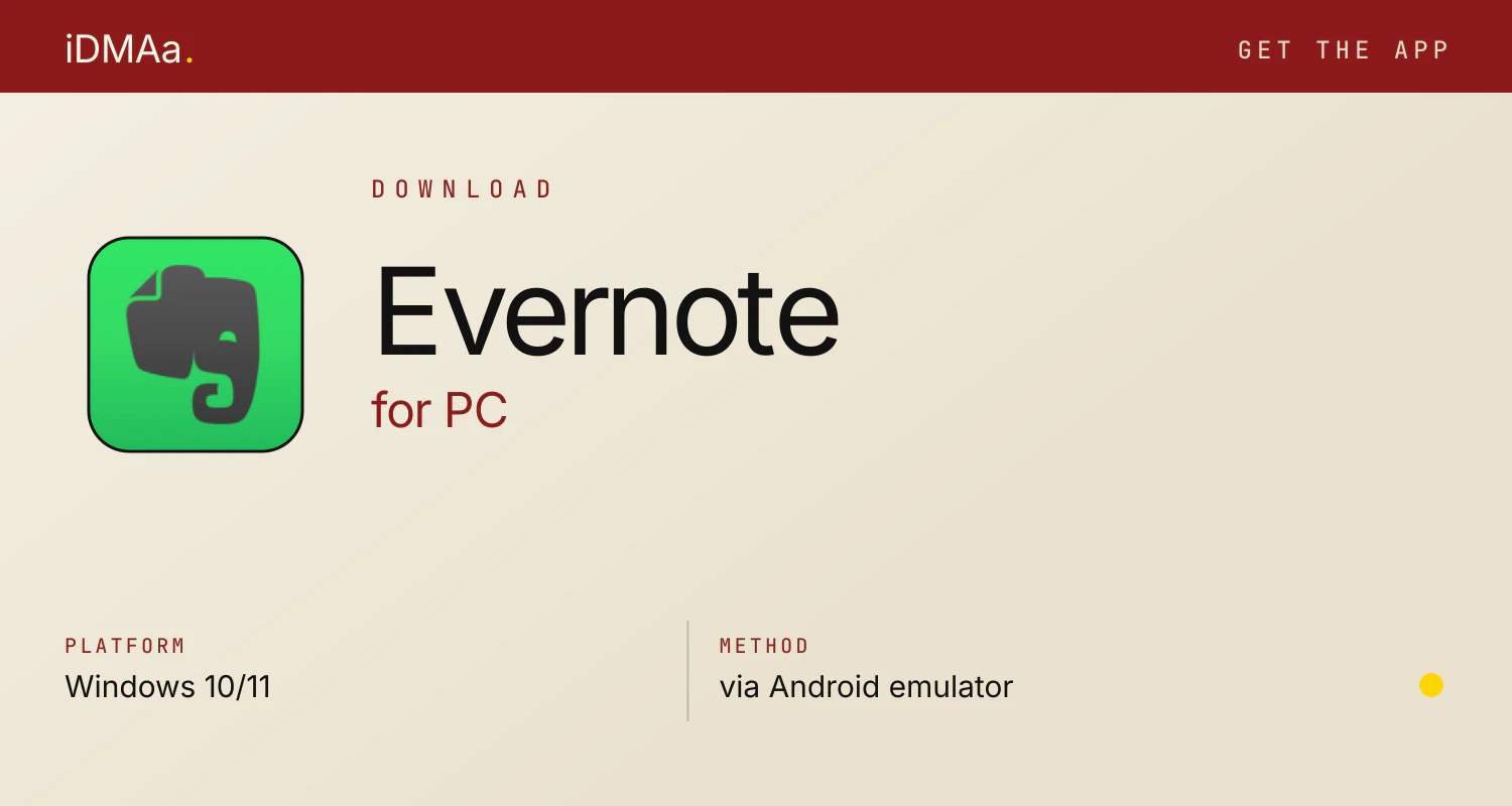 Download Evernote for PC Download Evernote for PC