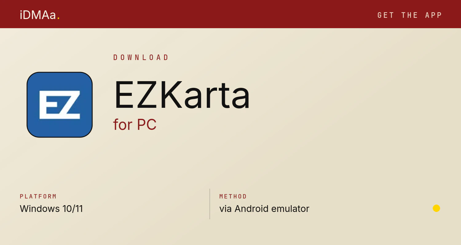 Download EZKarta for PC Download EZKarta for PC
