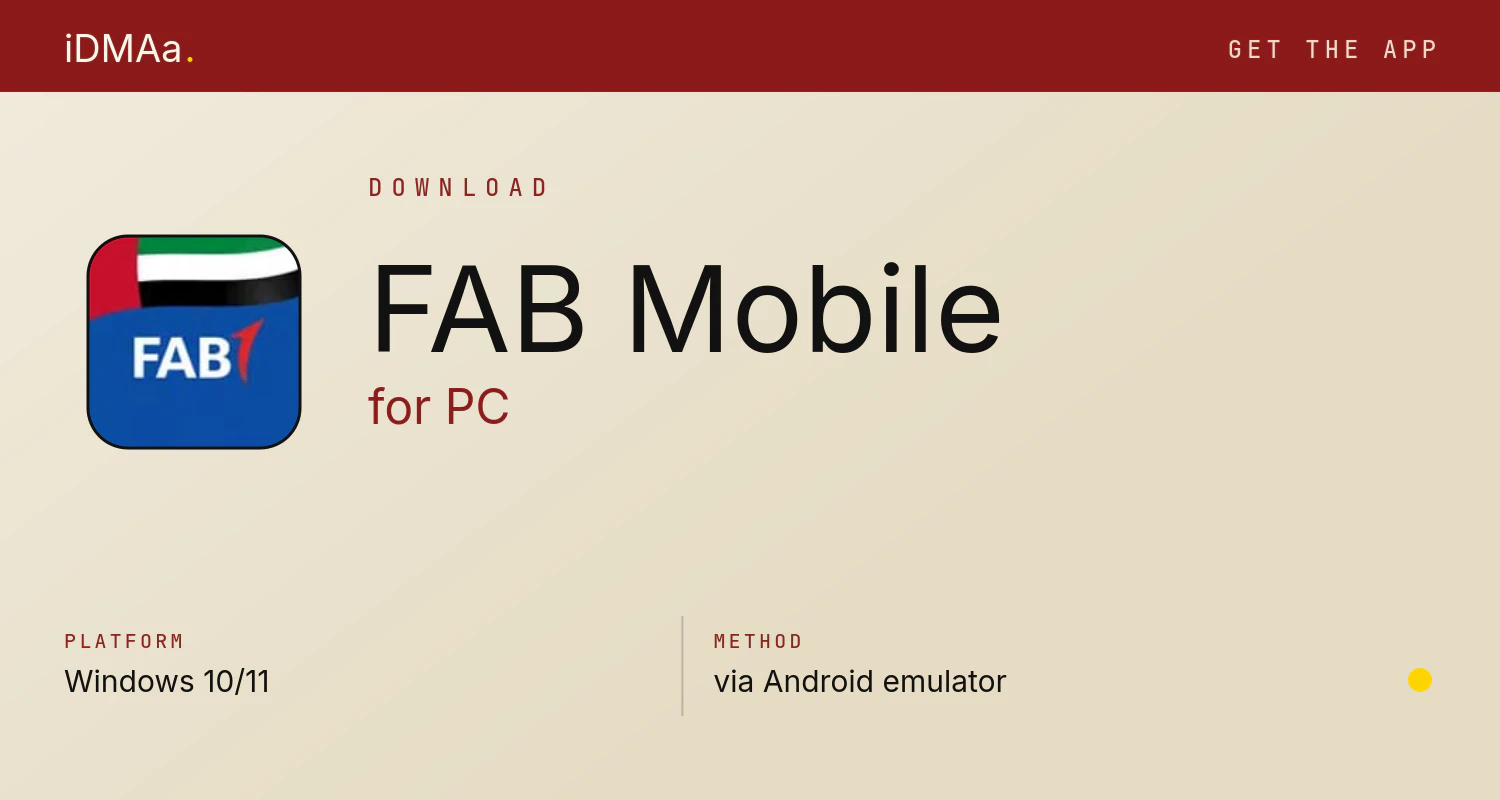 Download FAB Mobile for PC