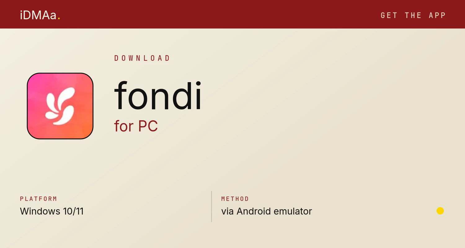 Download fondi for PC