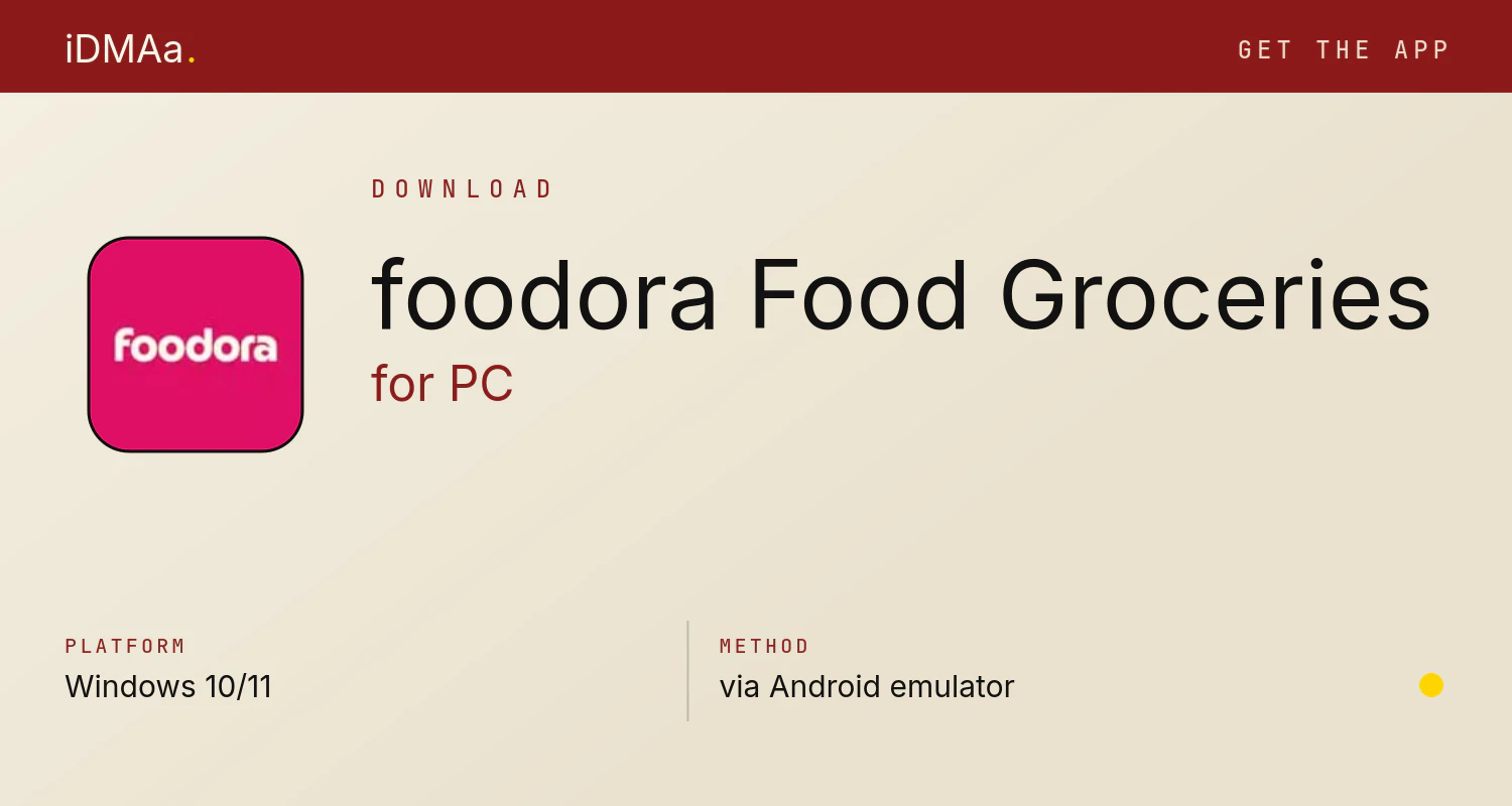 Download foodora - Food & Groceries for PC Download foodora - Food & Groceries for PC