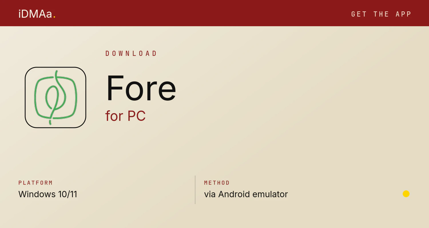 Download Fore for PC
