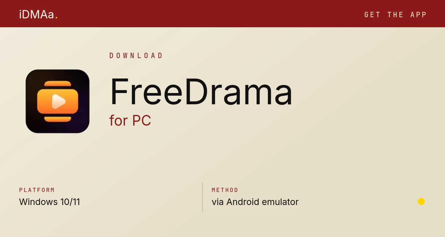 Download FreeDrama for PC