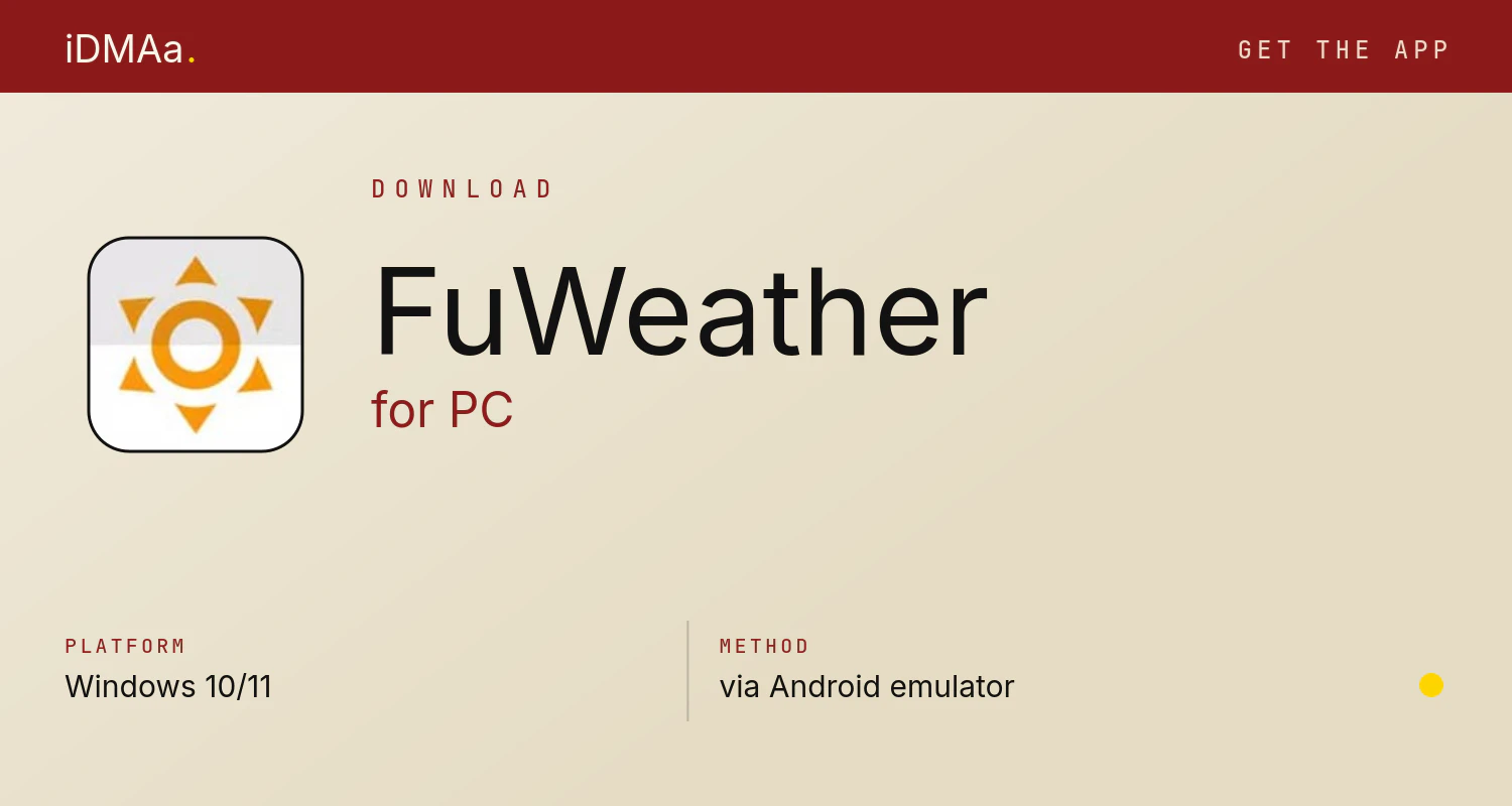 Download FuWeather for PC