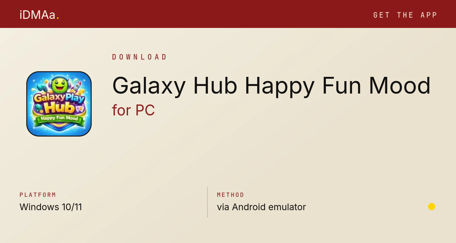 Download Galaxy Hub : Happy Fun Mood for PC