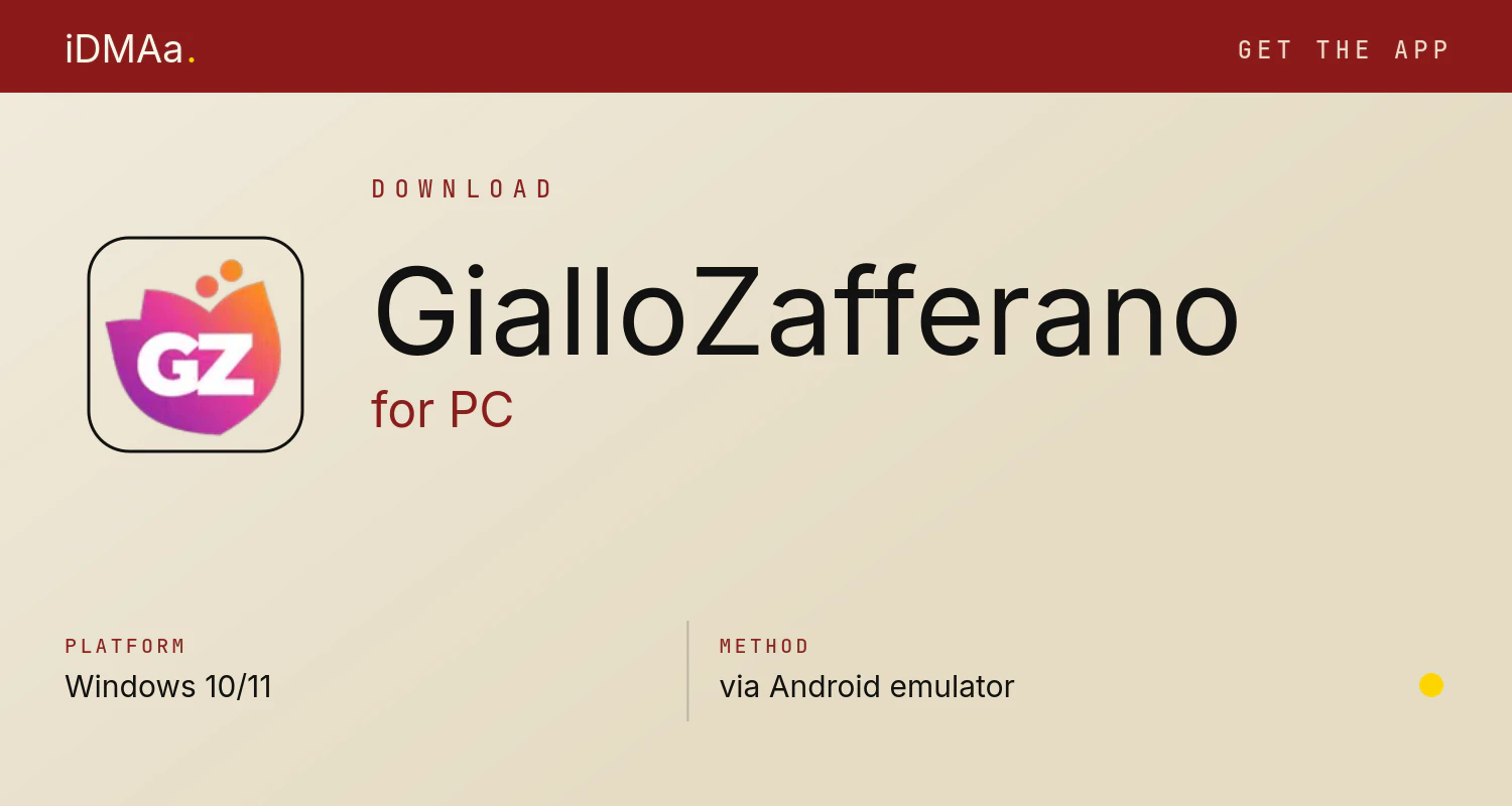 Download GialloZafferano for PC Download GialloZafferano for PC