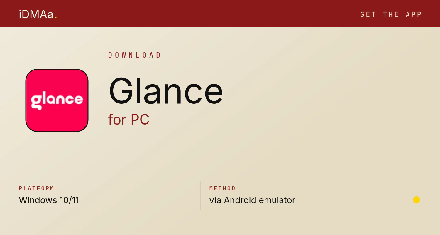 Download Glance for PC