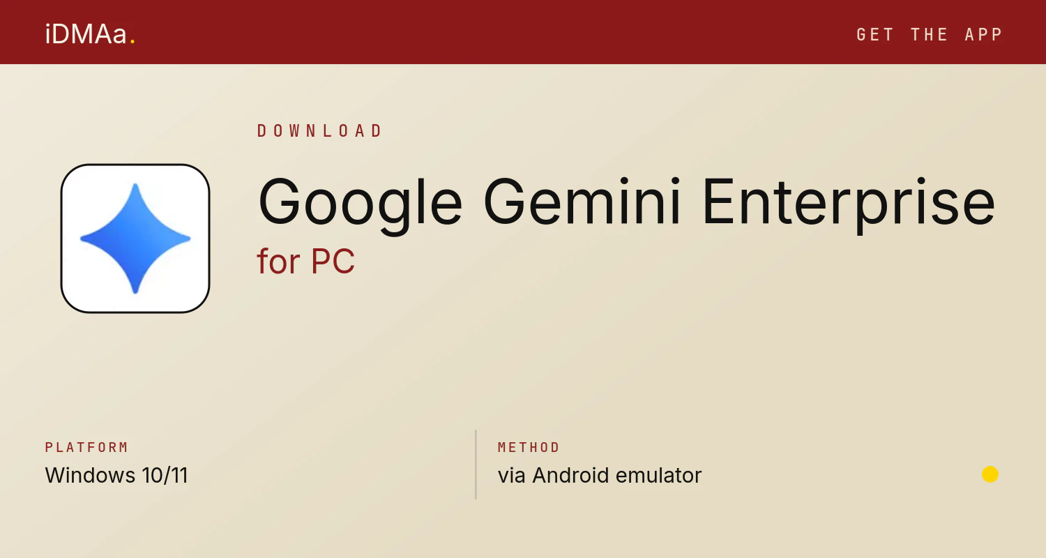 Download Google Gemini Enterprise for PC