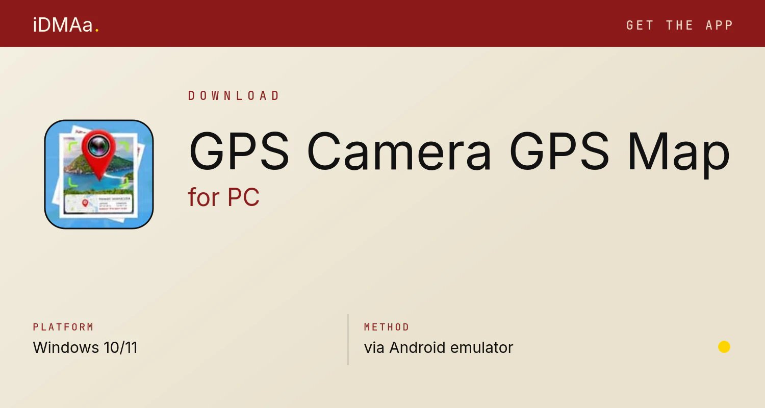 Download GPS Camera - GPS Map for PC Download GPS Camera - GPS Map for PC