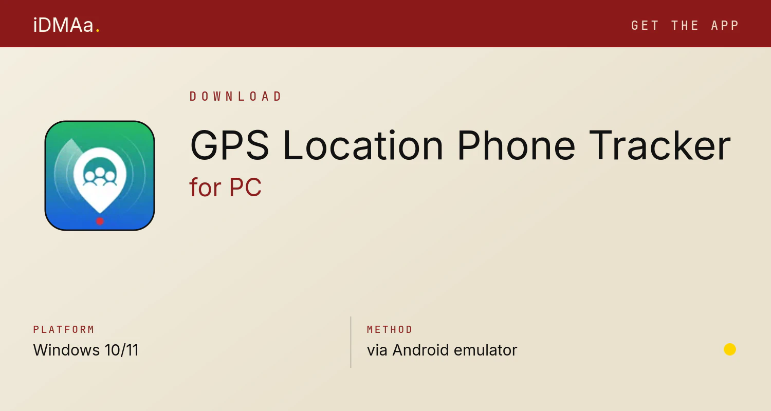 Download GPS Location & Phone Tracker for PC